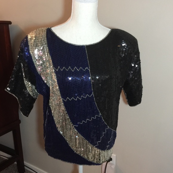 🎉4 for $20 JLB Sequin top - Picture 1 of 5